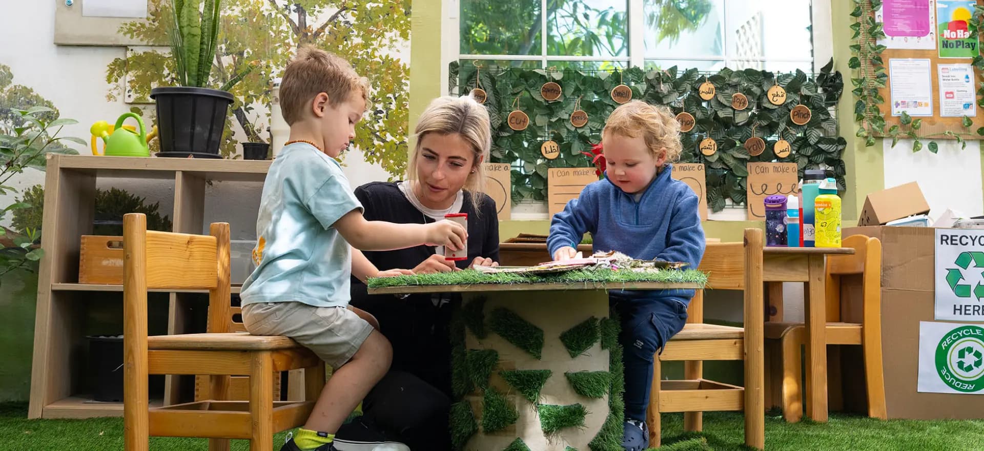 Children at Forest Oasis Nursery